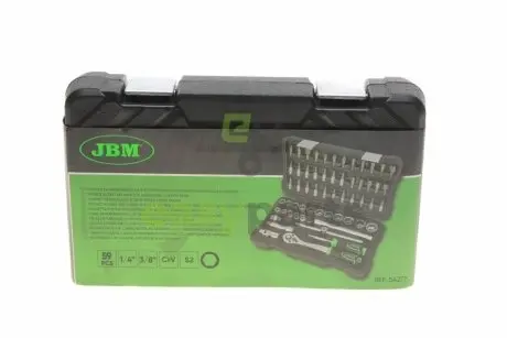Набір біт 6-гранних 1/4" 3/8" (59шт) JBM 54277