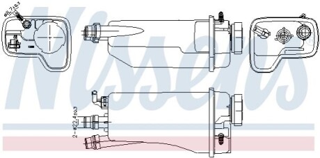 Бачок розширювальний NISSENS 996361