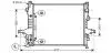 AVA VOLVO Радіатор охолодження XC90 2.4/4.4 02- AVA COOLING VO2133 (фото 1)