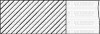 YENMAK Комплект поршневих кілець (83,01/+0.50) (1,2/1,2/2,0) AUDI A3/A4/A5/Q3/Q5 1.8-2.0TFSI, SKODA Octavia 1.8-2.0TSI, VW Golf/Polo/Tiguan  1.8-2.0TSI/FSI 91-09329-050