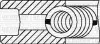 Комплект поршневих кілець (82,51/STD) (1,2/1,2/2,0) AUDI A3/A4/A5/Q3/Q5 1.8-2.0TFSI, SKODA Octavia 1.8-2.0TSI, VW Golf/Polo/Tiguan 1.8-2.0TSI/FSI Yenmak 91-09329-000 (фото 3)