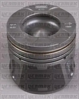 Поршень с кольцами і пальцем (размер отв. 70.00/+0.40) OPEL Astra H 1.3CDTI(199A3000 Multijet Fiat / Opel Ortak motor) Yenmak 31-04289-040 (фото 1)