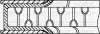 Комплект поршневих кілець (79.00/STD) FORD C-Max, Focus, 1,6 03- (Sigma Twin-VCT, Zetec SE Twin-VCT) Yenmak 91-09795-000 (фото 3)
