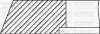 Комплект поршневих кілець (94.80/+0,40) (3,02,02,5) CITROEN Jumper 2,8D -02, FIAT Dicato 2.8D Yenmak 91-09693-040 (фото 2)