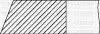 Комплект поршневих кілець (83,50/+0,50) (2,0/2,0/3,0) CITROEN Berlingo, Jumpy 1.9D Yenmak 91-09879-050 (фото 2)