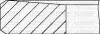 YENMAK Комплект поршневих кілець RENAULT Master II 2.5 dCi (89/STD) (3/1.75/2.5) 91-09149-000