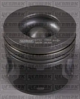 Поршень с кольцами і пальцем (размер отв. 89.91/STD) (V347/8 TDCI) Yenmak 31-03462-000