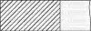 Комплект поршневих кілець OPEL ASTRA F 1.8 (82.1/0.5) (1.5/1.5/3) Yenmak 91-09218-050 (фото 1)