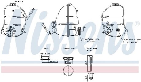 Бачок компенсационный First Fit NISSENS 996340