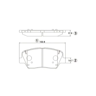 Колодки гальм OLD CKKH-69 CTR GK1403