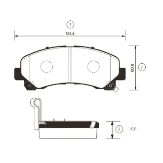 Колодки тормозов OLD CKIS-3 (выр-во) CTR GK0405