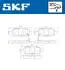 Колодки гальмівні дискові (комплект 4 шт) SKF VKBP 90204 A (фото 2)