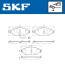 Колодки гальмівні дискові (комплект 4 шт) SKF VKBP 80176 E (фото 6)