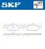 Колодки гальмівні дискові (комплект 4 шт) SKF VKBP 80020 (фото 4)