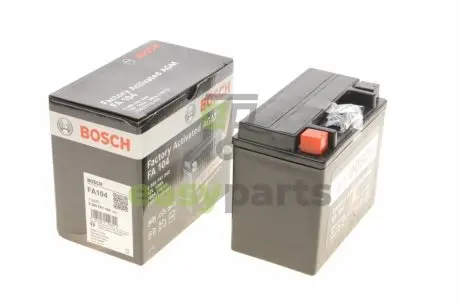 Акумуляторна батарея 10Ah/150A (150x87x130/+L/B0) (AGM) Factory Activated AGM BOSCH 0986FA1040