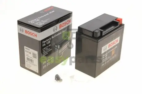 Акумуляторна батарея 9Ah/100A (135x75x139/+R/B0) (AGM) Factory Activated AGM BOSCH 0986FA1280