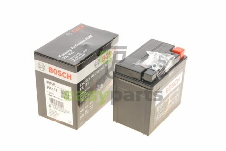 Акумуляторна батарея 4Ah/70A (113x70x105/+R/B0) (AGM) Factory Activated AGM BOSCH 0986FA1110