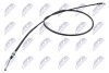 PARKING BRAKE CABLE NTY HLR-CT-012 (фото 1)