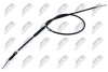 PARKING BRAKE CABLE NTY HLR-FR-013 (фото 1)