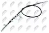 Фото 1 - parking brake cable NTY HLR-NS-004 PARKING BRAKE CABLE NTY HLR-NS-004 (фото 1)