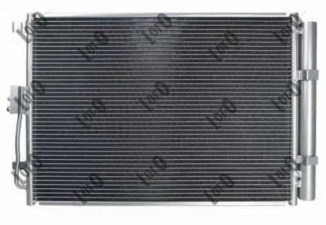 Радиатор кондиционера (с осушителем) HYUNDAI I30; KIA CEE\'D, CERATO III, PRO CEE\'D 1.0/1.6/2.0 06.13- Abakus 019-016-0045