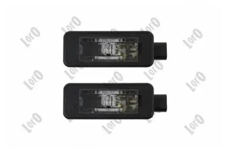 Фонарь освещения номерного знака CITROEN C4 PICASSO I 10.06-09.10 к-т 2шт Abakus 038-24-905LED