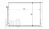 Радіатор кондиціонера X5 (E70/F15/F85)/X6(E71/E72/F16/F86) 2.0D-4.8 06- DEPO / LORO 004-016-0020 (фото 1)