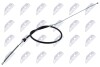 PARKING BRAKE CABLE NTY HLR-VW-013 (фото 1)