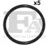 FISCHER OPEL Ущільнювальне кільце 53,00 x 61,00 x 4,00 black ASTRA 1.9 04-, VECTRA 1.9 05-, SAAB, VW (мат. FPM) Fischer Automotive One (FA1) 076.342.005 (фото 1)