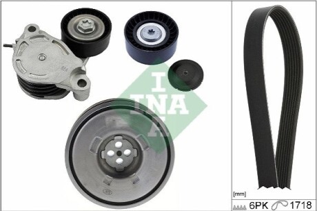 Комплект ременя генератора BMW X1 (F48) 15- B38 A15 INA 529 0516 20