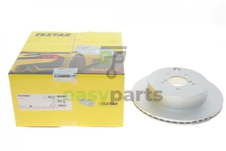 Фото диск гальмівний (задній) Subaru Forester 13- (278x18) PRO TEXTAR 92278503 Диск гальмівний (задній) Subaru Forester 13- (278x18) PRO TEXTAR 92278503
