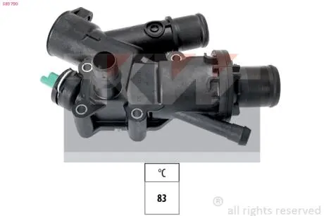 Термостат (аналог EPS 1.880.790 /Facet 7.8790) KW 580 790