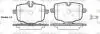 Колодки тормозные дисковые BMW 5F10 5G30 7G11 / задн (P15333.00) WOKING P1533300 (фото 1)