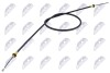 PARKING BRAKE CABLE NTY HLR-DW-002 (фото 1)