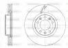Диск тормозной PSA 308 II / перед (кратно 2 шт.) WOKING D6158310 (фото 1)
