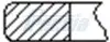 Кільця поршневі STD (1Cyl) 79,50mm VW GOLF 1.6TDI 13-18, PASSAT 1.6D 14- SKODA OCTAVIA 1.6D (Euro 5/6) FRECCIA FR10-502200 (фото 1)