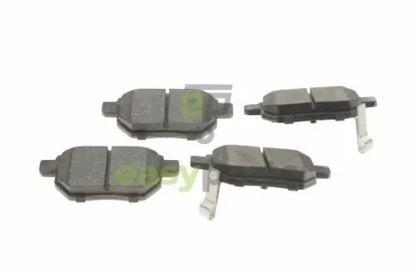 Колодки гальмівні (задні) Toyota Corolla/Auris 06-14/IQ/Urban Cruiser 09-15/Prius 12-/Yaris 05- Solgy 209275