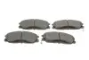Колодки гальмівні (передні) Hyundai Santa Fe/Trajet 00-12/Ssangyong Actyon/Kyron 05-/Rexton 02- Solgy 209227 (фото 1)