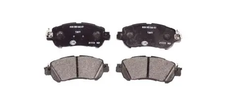 NISSAN Колодки гальмівні KICKS HELLA 8DB 355 040-571
