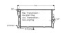 AVA BMW Радіатор охолодження 1,3 E90,X1 E84 2.0/3.5 AVA COOLING BWA2293 (фото 1)