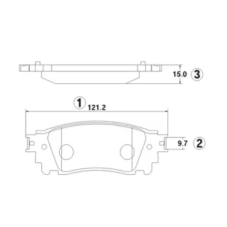 Колодки гальм OLD CKT-187 CTR GK1429