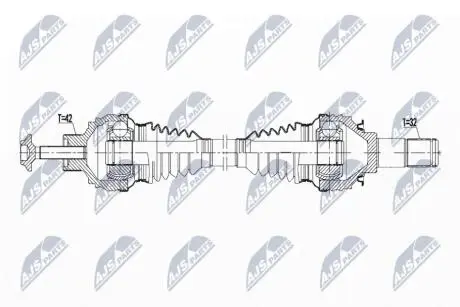 DRIVESHAFT NTY NPW-PS-004