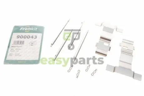 Планка супорта (переднього) прижимна (к-кт) Audi A6/Q7 06-15 (Alcon) FRENKIT 900043
