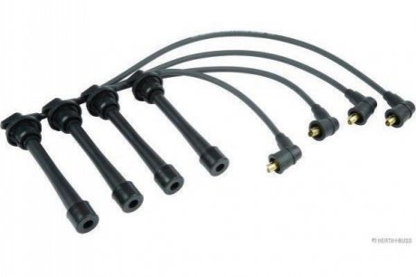 Комплект кабелів високовольтних HERTH+BUSS / JAKOPARTS J5380514 (фото 1)
