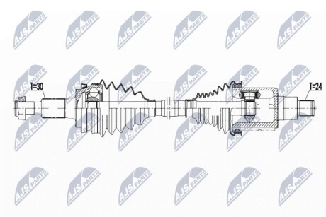 DRIVESHAFT NTY NPW-PS-006