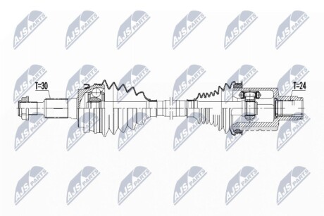 DRIVESHAFT NTY NPW-PS-007