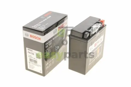 Акумуляторна батарея 5Ah/75A (120x60x130/+R/B0) (AGM) Factory Activated AGM BOSCH 0986FA1220