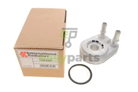 Радіатор масляний Fiat Doblo 1.9D 01- (теплообмінник) Van Wezel 17003460