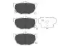 KIA Колодки тормозные задние дисковые Cerato KAVO PARTS KBP-6544 (фото 1)