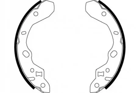 MAZDA Щеки тормозные 323 BJ 98-03 KAVO PARTS KBS-5413